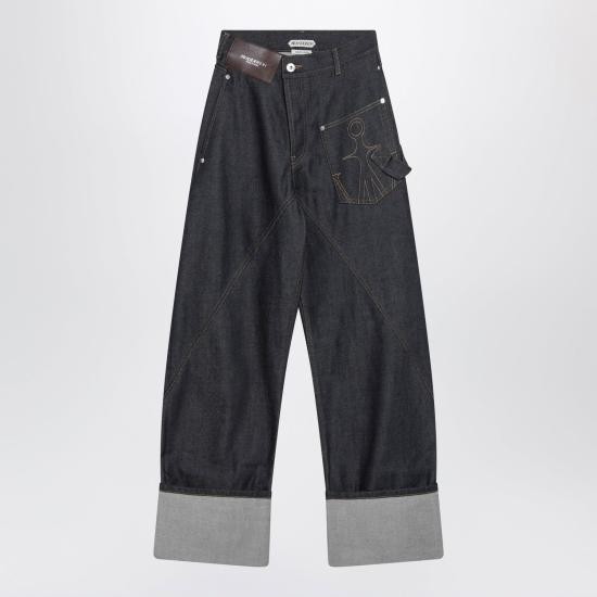 26FW JW앤더슨 스트레이트 팬츠 DT0132PG1930 870 BLUE