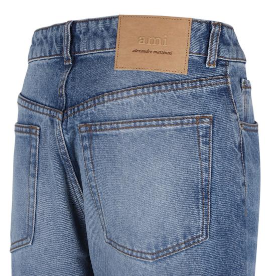 26FW 아미 스트레이트 팬츠 FTR450DE0046 480 BLUE - AMI