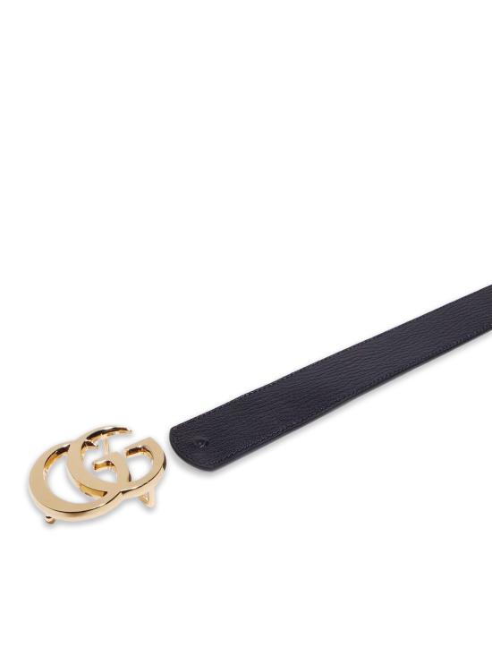 26FW 구찌 GG 마몽 리버시블 벨트 A002CFAAGRU1045 black - GUCCI
