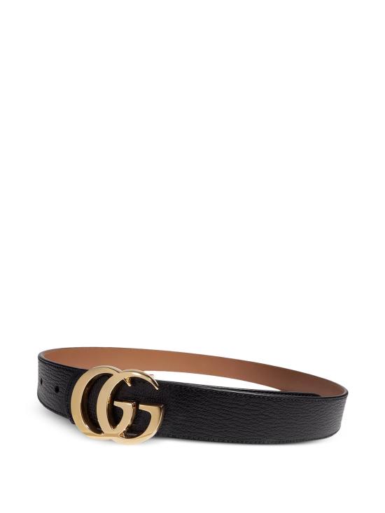 26FW 구찌 GG 마몽 리버시블 벨트 A002CFAAGRU1045 black - GUCCI