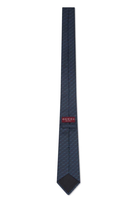 26SS 구찌 넥타이 8533514E0094369 blue - GUCCI