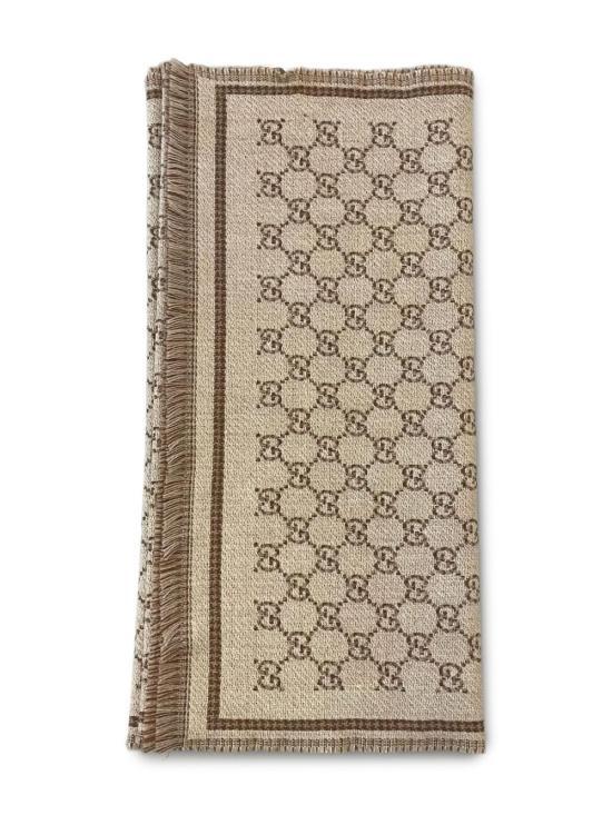  구찌 GG 울 스카프 8390353GAMQ9778 Ivory - GUCCI