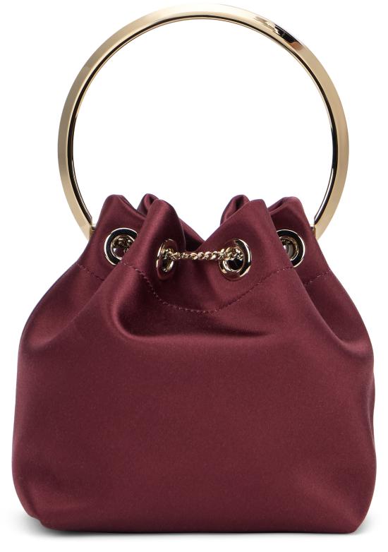 26FW 지미추 토트백 BONBONFUQDEEPMERLOTLIGHTGOLD Burgundy - JIMMY CHOO