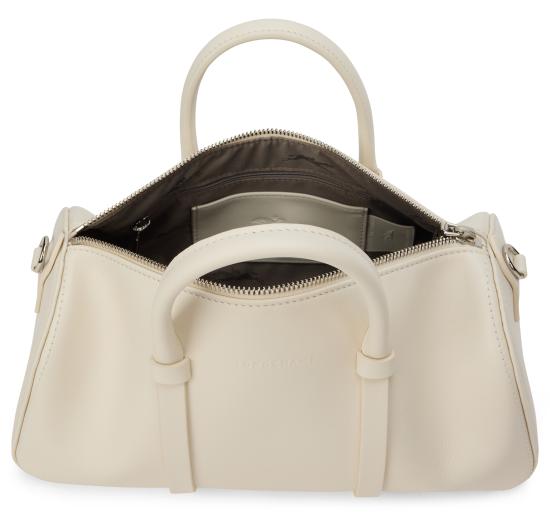 26SS 롱샴 데이롱 M 레더 탑 핸드백 10271HFK037 White - LONGCHAMP