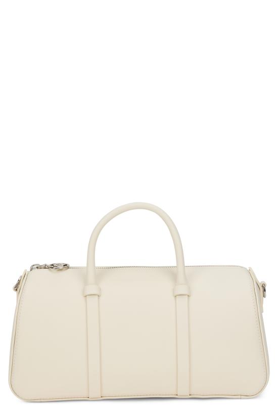 26SS 롱샴 데이롱 M 레더 탑 핸드백 10271HFK037 White