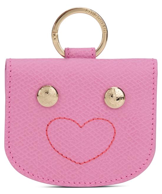 26FW 롱샴 가죽소품 30047HJR559 Pink - LONGCHAMP