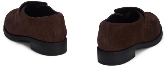  프라다 스웨이드 로퍼 1D329NFDX25103F0003 brown - PRADA