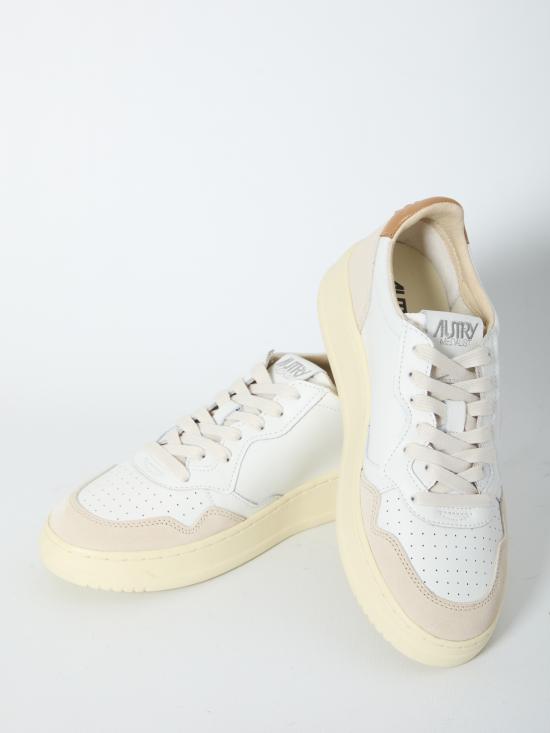 26FW 오트리 메달리스트 로우 스니커즈 AULMLS16 White - AUTRY