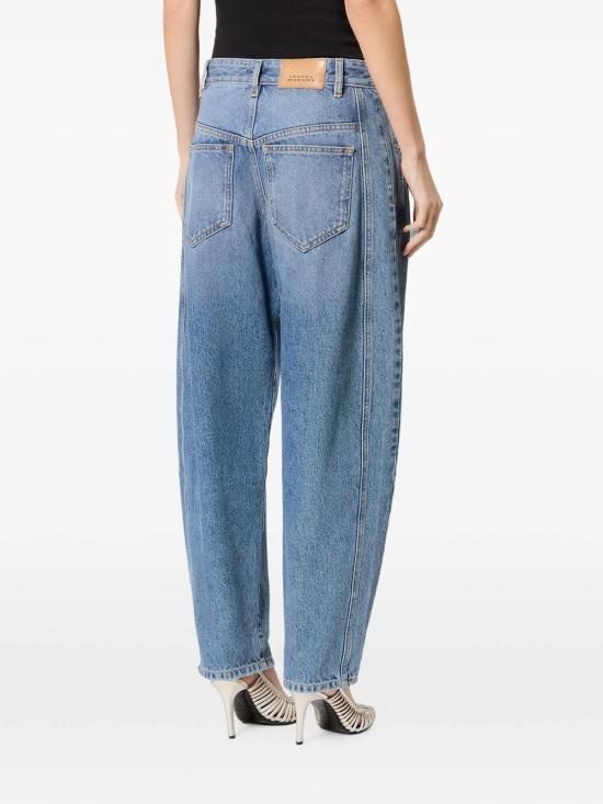 26FW 이자벨마랑 오리안 페이디드 데님 배럴 진 PA0584FAD1H04I 30LU LIGHT BLUE - ISABEL MARANT