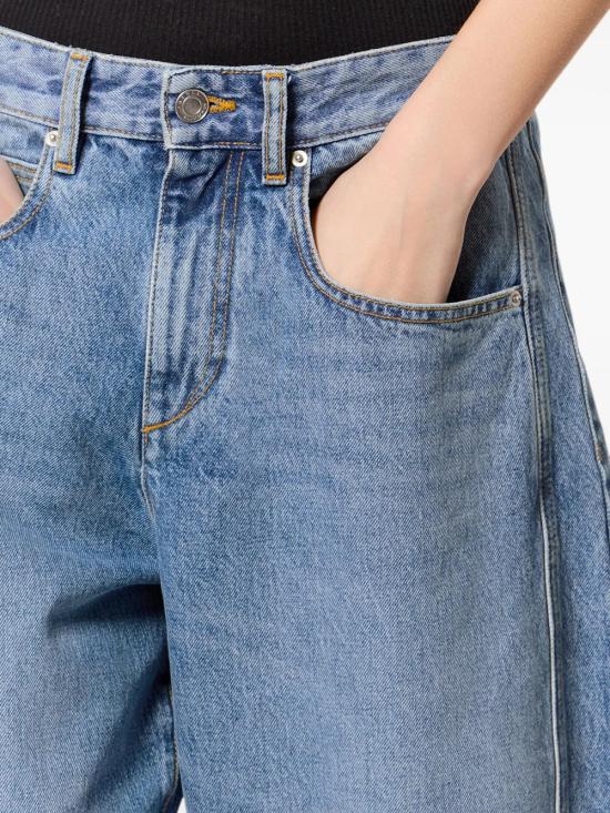 26FW 이자벨마랑 오리안 페이디드 데님 배럴 진 PA0584FAD1H04I 30LU LIGHT BLUE - ISABEL MARANT
