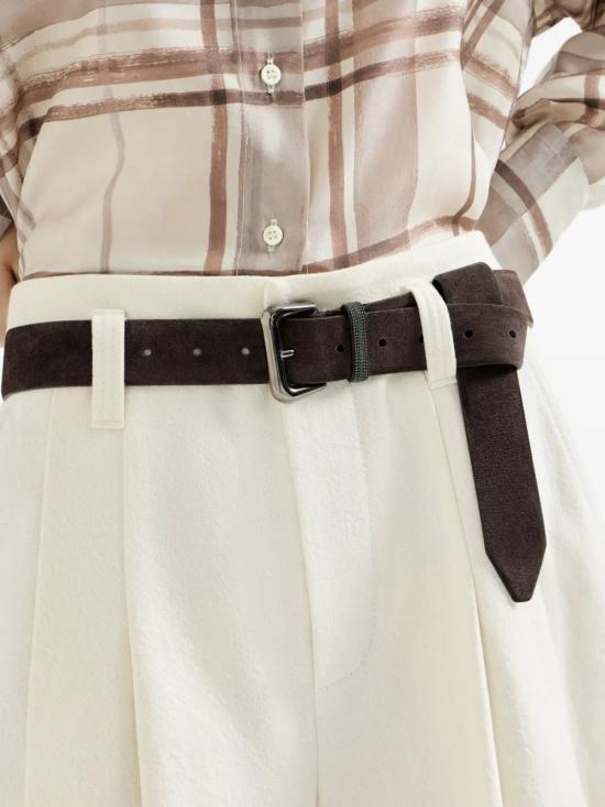 26FW 브루넬로 쿠치넬리 레귤러 벨트 M0DELC33I C9795 - BRUNELLO CUCINELLI