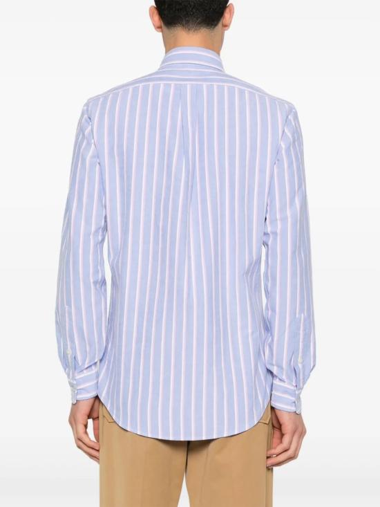 26SS 폴로 랄프로렌 포니로고 자수 옥스포드 셔츠 710928918002 BLUEPINK BLUE PINK - POLO RALPH LAUREN
