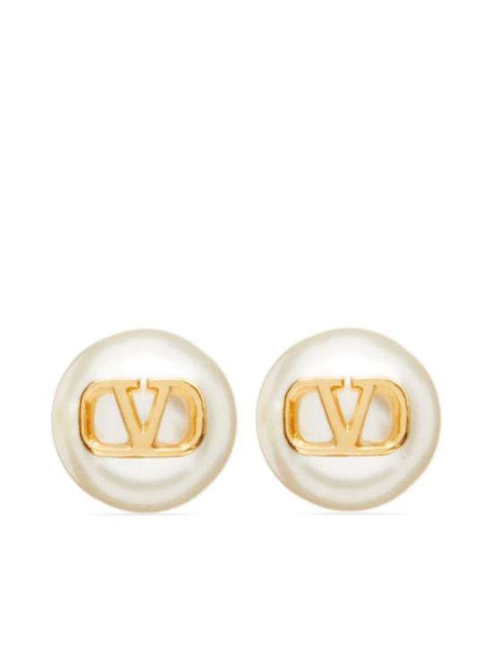 26SS 발렌티노 가라바니 이어링 WJ0E35UXM 0O3 ORO 18CREAM 0O3 ORO 18 CREAM