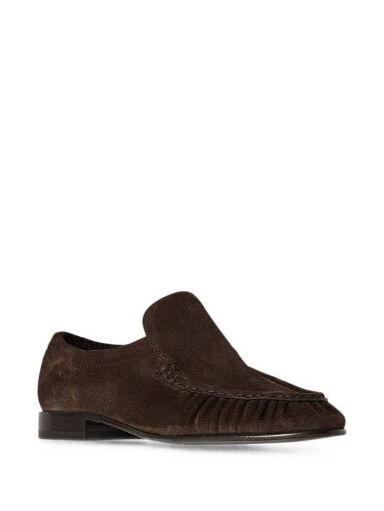 26FW 더로우 소프트 모카신 F1923L805 LQB LACQUER BROWN - THE ROW