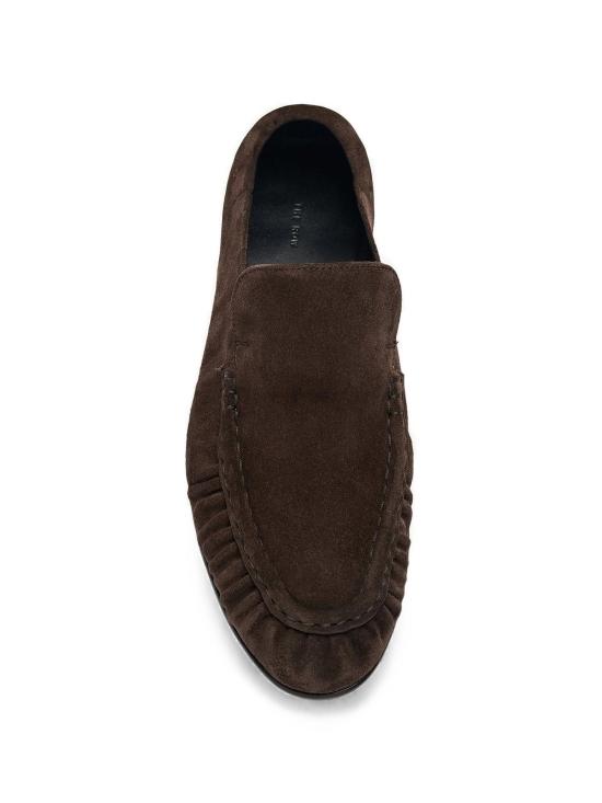 26FW 더로우 소프트 모카신 F1923L805 LQB LACQUER BROWN - THE ROW