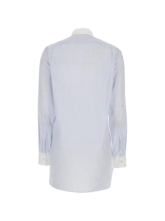 26SS 더로우 셔츠 10826W4449 LIGHT BLUE STRIPE LBS - THE ROW