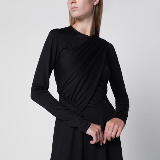 26FW 빅토리아 베컴 롱 원피스 1326JDR007340APL BLK BLACK - VICTORIA BECKHAM