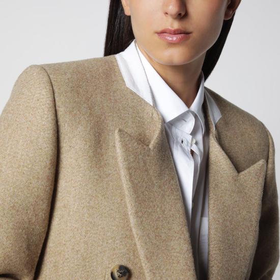 26FW 빅토리아 베컴 수트 자켓 1326WJK007353CWO CM BEIGE - VICTORIA BECKHAM