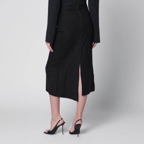 26FW 빅토리아 베컴 스커트 1326WSK007362DWO DG GREY - VICTORIA BECKHAM