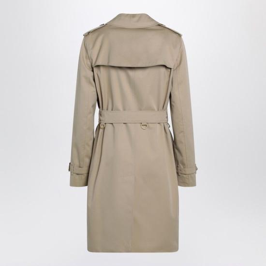 26FW 버버리 미드 렝스 켄싱턴 헤리티지 트렌치 코트 8117243123456 A1366 BEIGE - BURBERRY