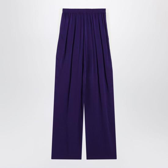 26FW 알라이아 스트레이트 팬츠 AA9P1398W201DVI 414 PURPLE - ALAIA