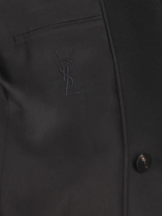 26FW 생로랑 자켓 665488Y7E63 1000 BLACK - SAINT LAURENT