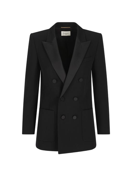 26FW 생로랑 자켓 665488Y7E63 1000 BLACK