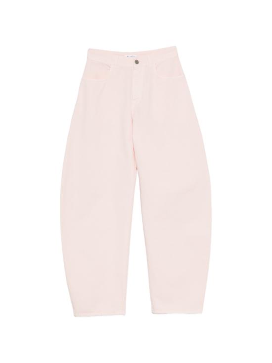 26FW 알라이아 스트레이트 팬츠 AA9P1215D028DDE 416 PINK