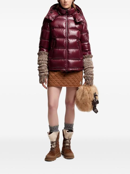 26FW 몽클레어 메르 숏 다운 자켓 1A0014268950 464 RED - MONCLER