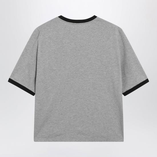 26FW 베르사체 반팔 티셔츠 10260041A18731 2EY90 GREY - VERSACE