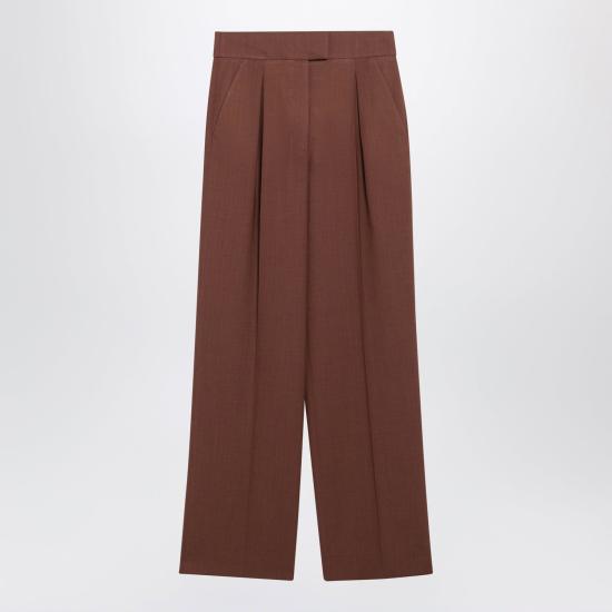 26FW 발렌티노 가라바니 스트레이트 팬츠 9B3RB766AB3 1YF BROWN