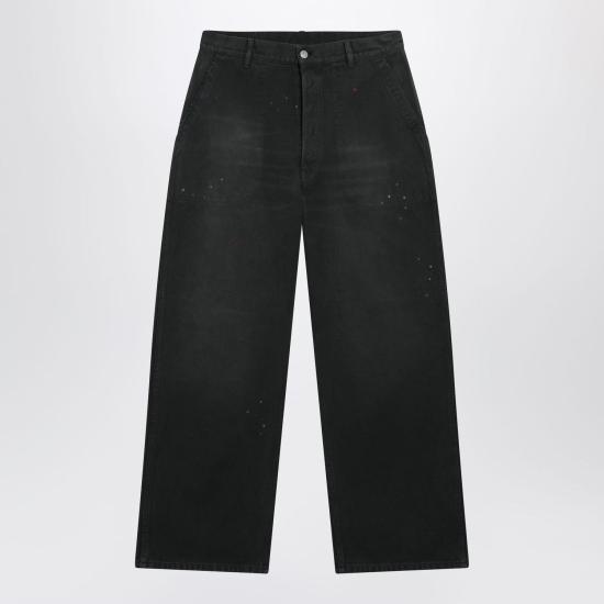 26FW 마르지엘라 스트레이트 팬츠 S50KA0728M35926 961 BLACK