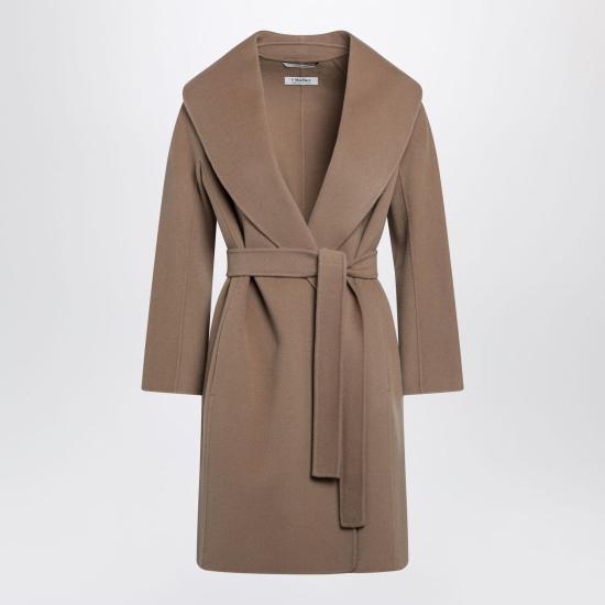 26FW 에스막스마라 메시 버진울 코트 MESSIWO 045 BROWN