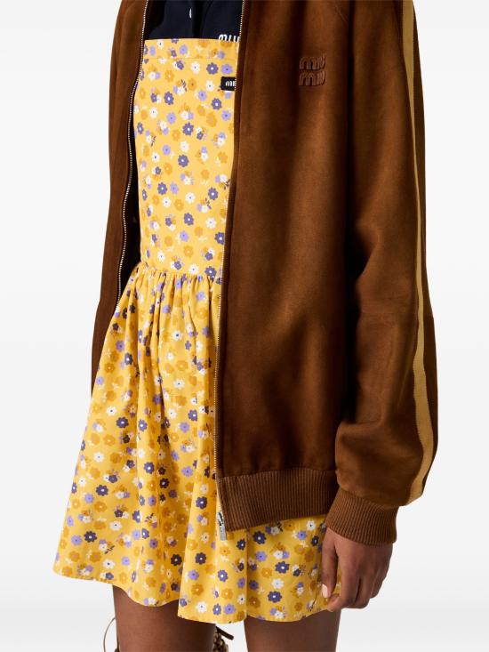 26FW 미우미우 자켓 MPW026OOO19QL F0046 BROWN - MIU MIU