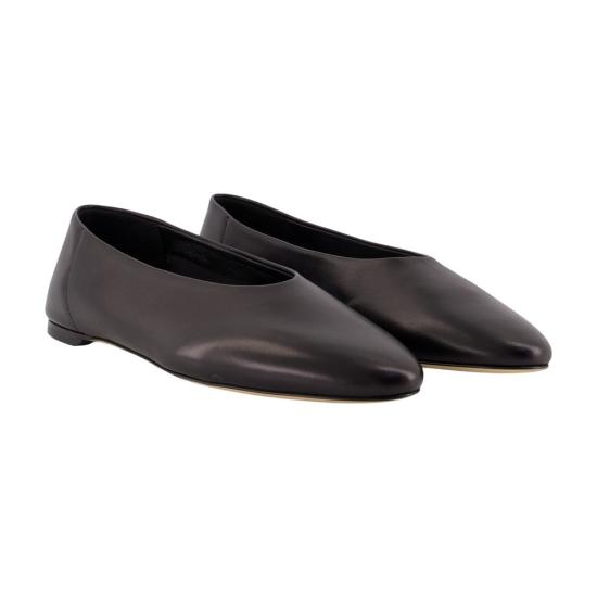 26FW 토템 슬립온 발레리나 플랫 263WAS0313LE0210 001 BLACK - TOTEME