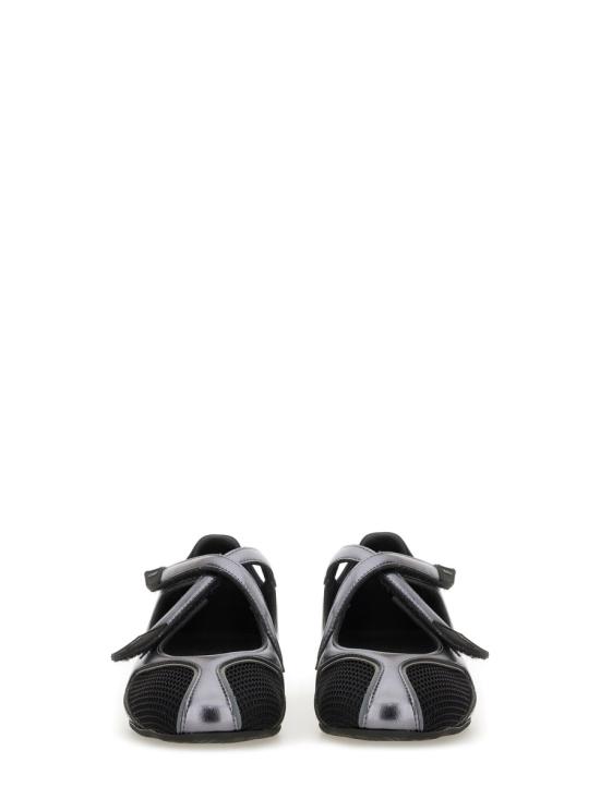 26FW 디 아티코 스니커즈 250WSH00871MIX024AA 100 BLACK - THE ATTICO