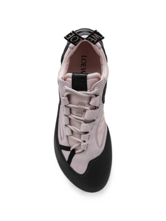 26FW 로에베 그립 나일론 스웨이드 스니커즈 L815282XAZNY 7202 PINK - LOEWE