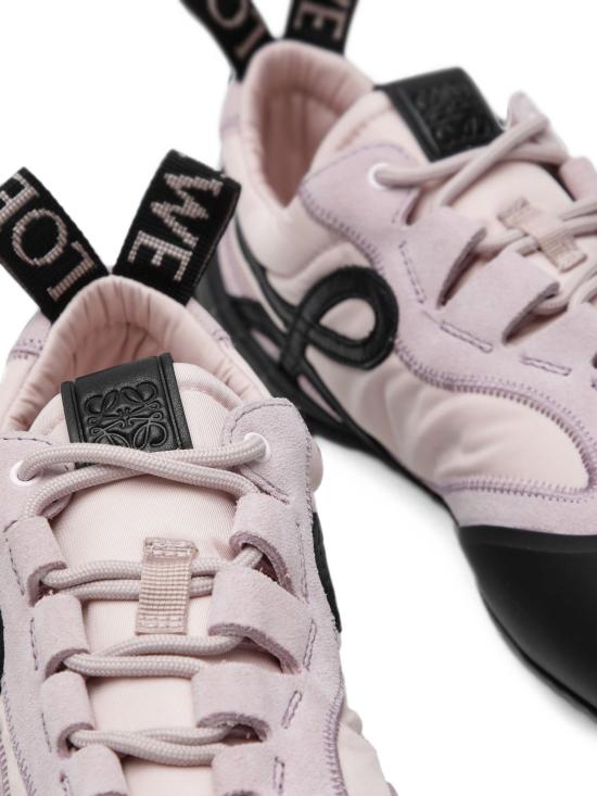 26FW 로에베 그립 나일론 스웨이드 스니커즈 L815282XAZNY 7202 PINK - LOEWE