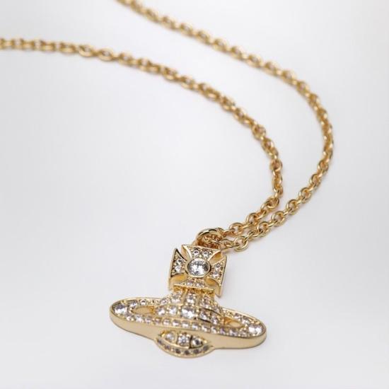 26FW 비비안웨스트우드 카르멜라 바스 릴리프 목걸이 630203BH02R102SM R102 METAL - VIVIENNE WESTWOOD