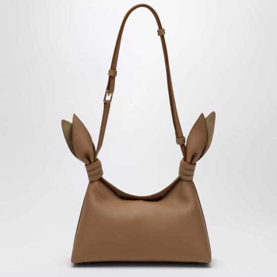 26FW 로에베 미니 스카프 가죽 숄더백 ABNYUNNX01LE 9579 BROWN - LOEWE