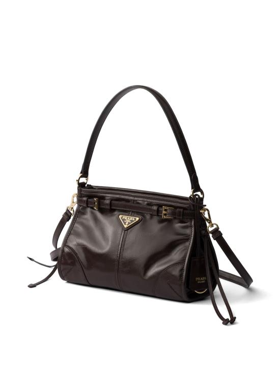 26FW 프라다 보니 스몰 숄더백 1BC297OOM2CYR F01D6 BROWN - PRADA