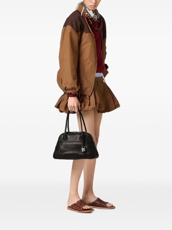 26FW 미우미우 토트백 5BB199OOO2BBL F0002 BLACK - MIU MIU