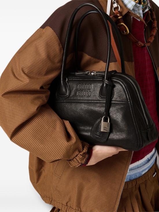 26FW 미우미우 토트백 5BB199OOO2BBL F0002 BLACK - MIU MIU