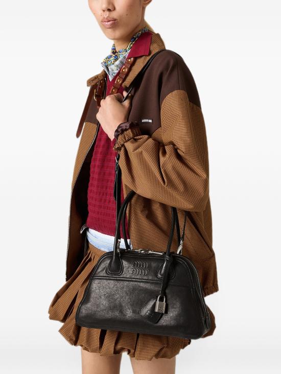 26FW 미우미우 토트백 5BB199OOO2BBL F0002 BLACK - MIU MIU