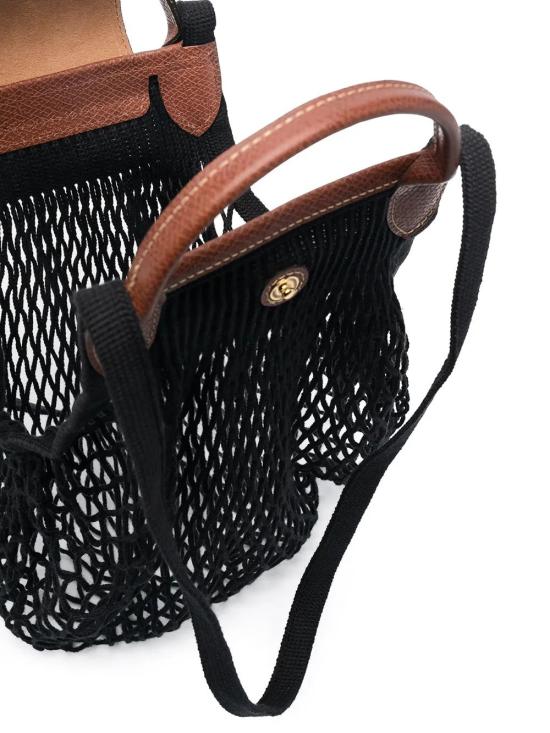 26FW 롱샴 플리아쥬 필렛 L 탑 핸들백 10121HVH 001 BLACK - LONGCHAMP