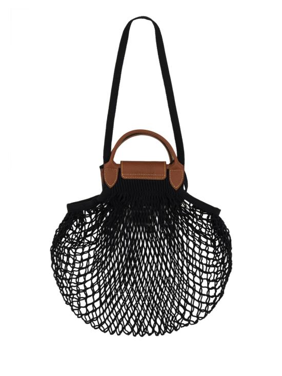 26FW 롱샴 플리아쥬 필렛 L 탑 핸들백 10121HVH 001 BLACK - LONGCHAMP