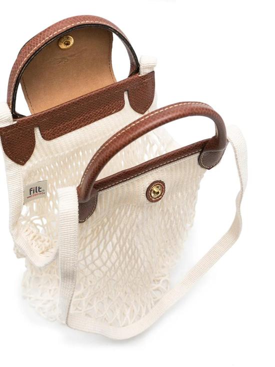 26FW 롱샴 플리아쥬 필렛 L 탑 핸들백 10121HVH 037 WHITE - LONGCHAMP