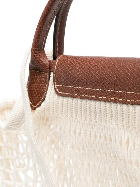 26FW 롱샴 플리아쥬 필렛 L 탑 핸들백 10121HVH 037 WHITE - LONGCHAMP