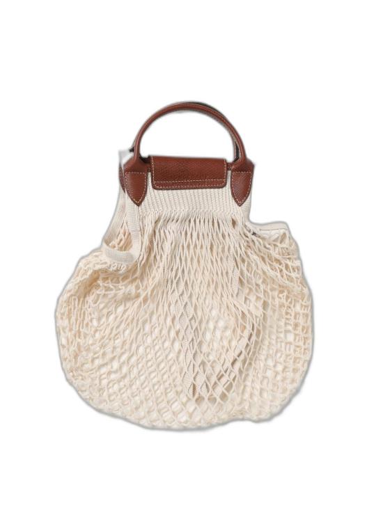 26FW 롱샴 플리아쥬 필렛 L 탑 핸들백 10121HVH 037 WHITE - LONGCHAMP