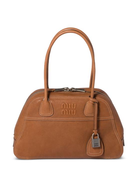 26FW 미우미우 토트백 5BB199OOO2BBL F098L BROWN